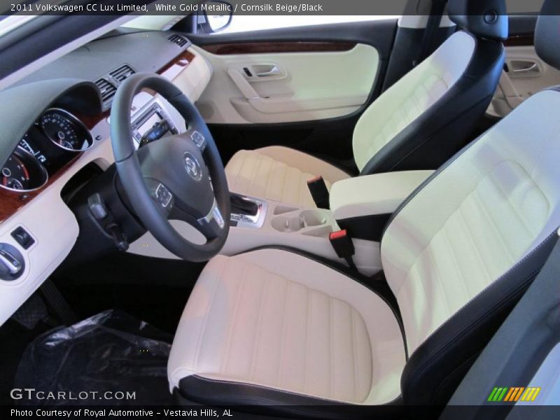  2011 CC Lux Limited Cornsilk Beige/Black Interior