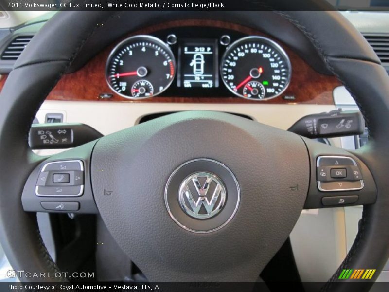  2011 CC Lux Limited Steering Wheel