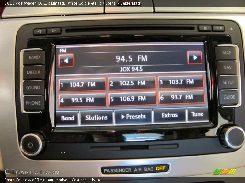 Navigation of 2011 CC Lux Limited