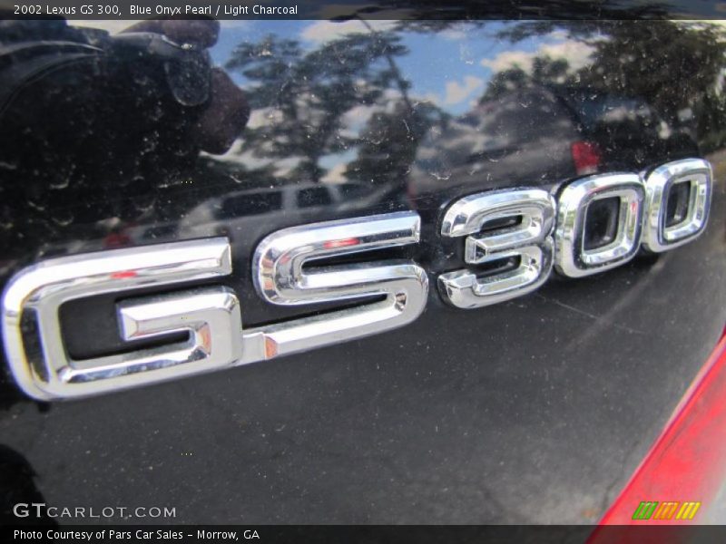 Blue Onyx Pearl / Light Charcoal 2002 Lexus GS 300