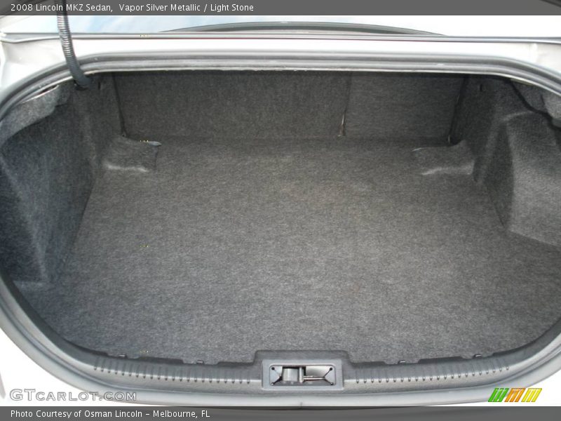 Vapor Silver Metallic / Light Stone 2008 Lincoln MKZ Sedan
