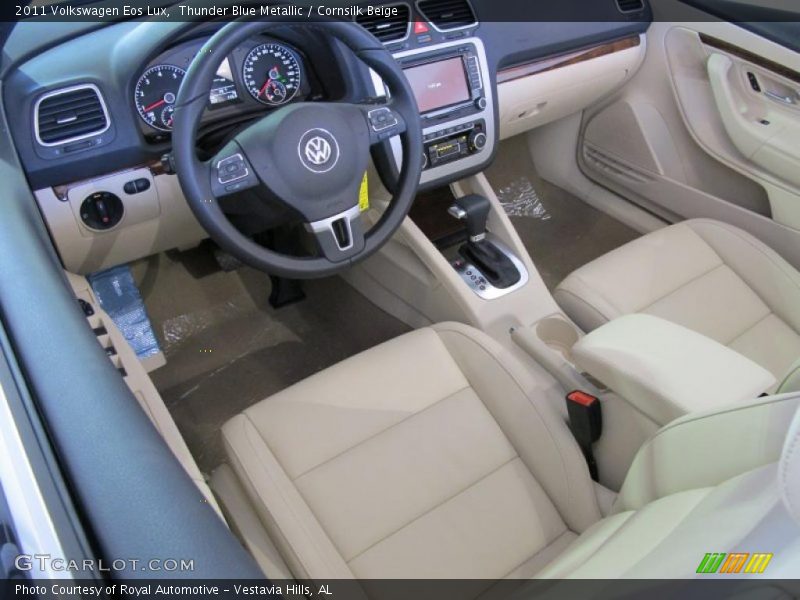  2011 Eos Lux Cornsilk Beige Interior