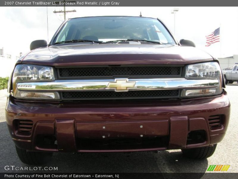 Bordeaux Red Metallic / Light Gray 2007 Chevrolet TrailBlazer LS