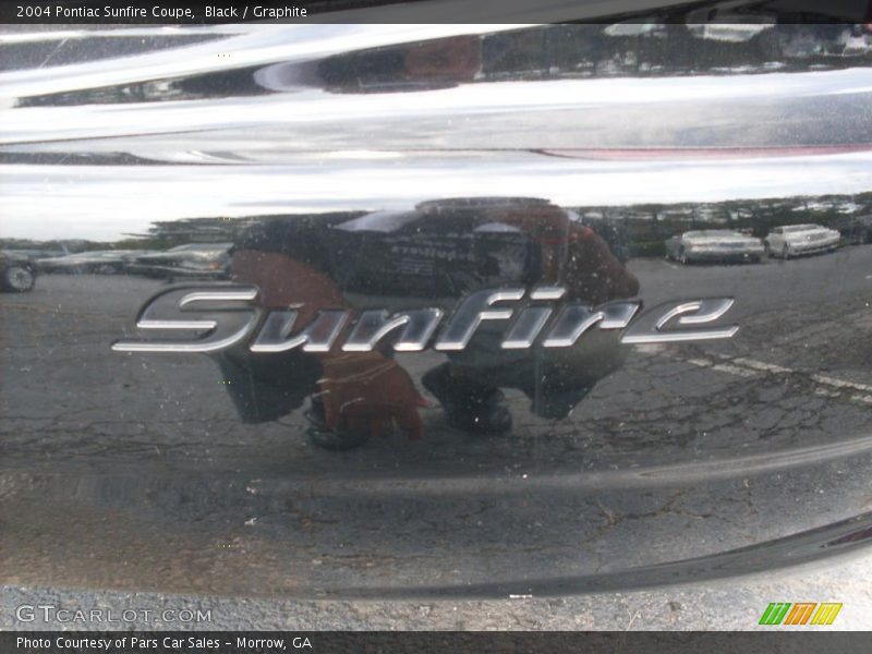 Black / Graphite 2004 Pontiac Sunfire Coupe