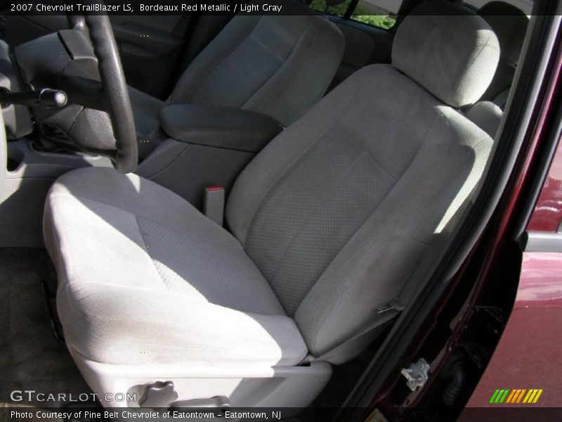 Bordeaux Red Metallic / Light Gray 2007 Chevrolet TrailBlazer LS