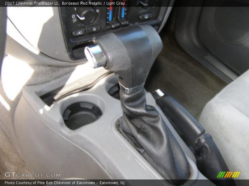 Bordeaux Red Metallic / Light Gray 2007 Chevrolet TrailBlazer LS