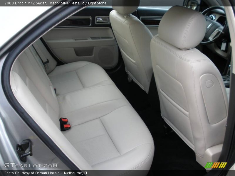 Vapor Silver Metallic / Light Stone 2008 Lincoln MKZ Sedan