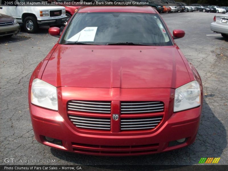 Inferno Red Crystal Pearl / Dark Slate Gray/Light Graystone 2005 Dodge Magnum R/T