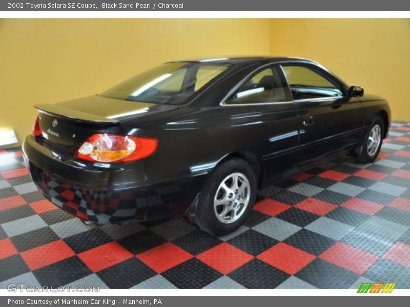 Black Sand Pearl / Charcoal 2002 Toyota Solara SE Coupe