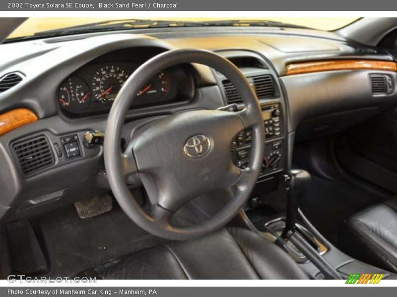  2002 Solara SE Coupe Charcoal Interior