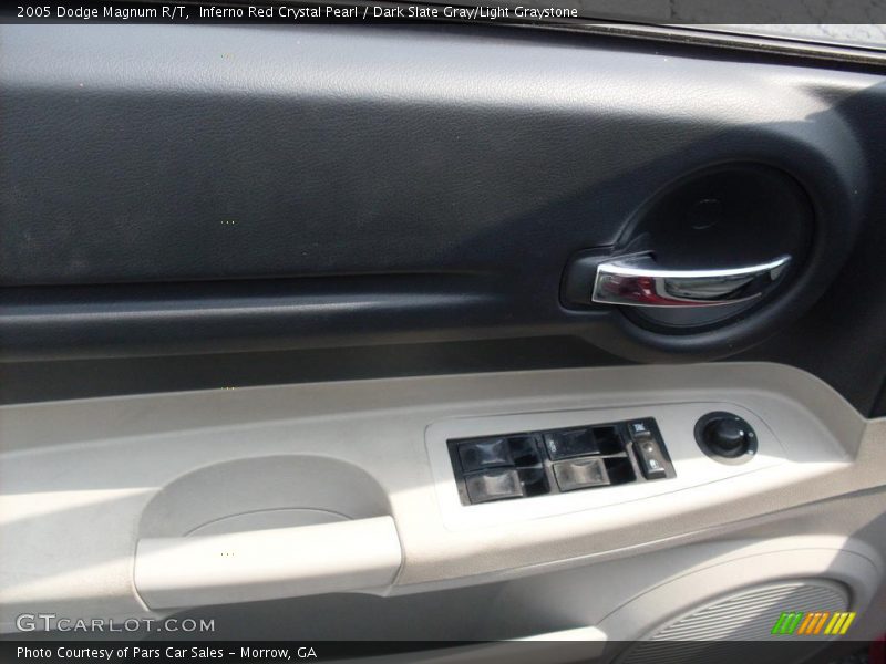 Inferno Red Crystal Pearl / Dark Slate Gray/Light Graystone 2005 Dodge Magnum R/T