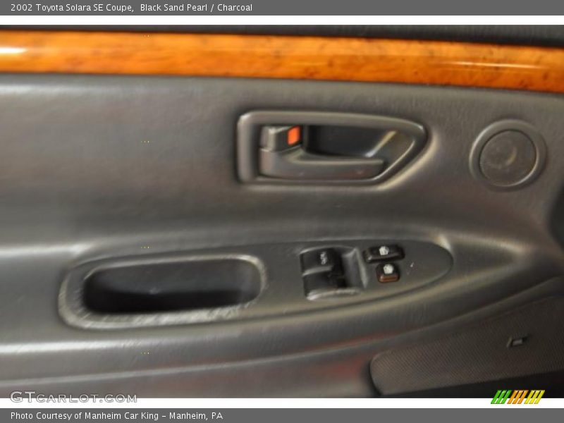 Black Sand Pearl / Charcoal 2002 Toyota Solara SE Coupe