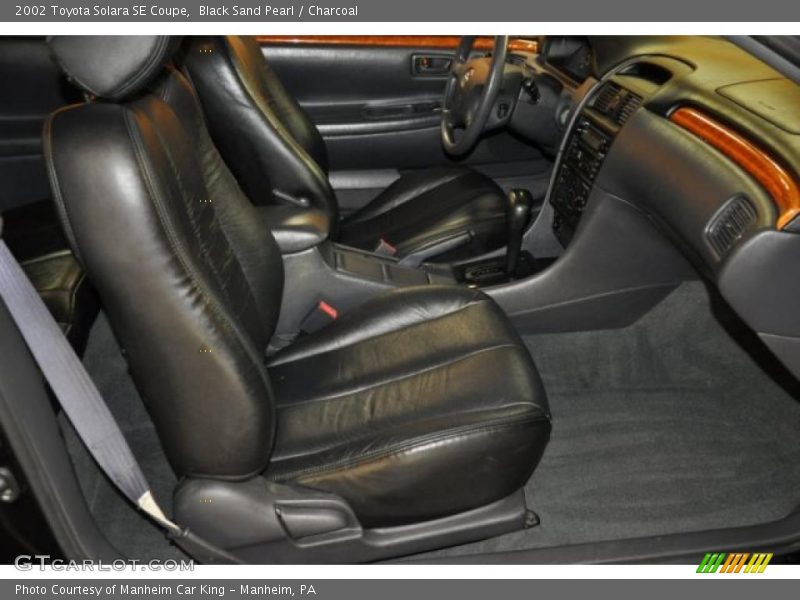  2002 Solara SE Coupe Charcoal Interior