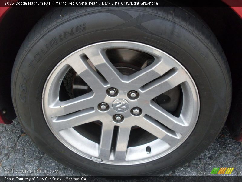 Inferno Red Crystal Pearl / Dark Slate Gray/Light Graystone 2005 Dodge Magnum R/T