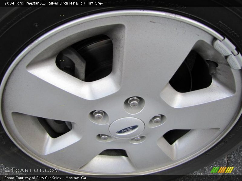 Silver Birch Metallic / Flint Grey 2004 Ford Freestar SES
