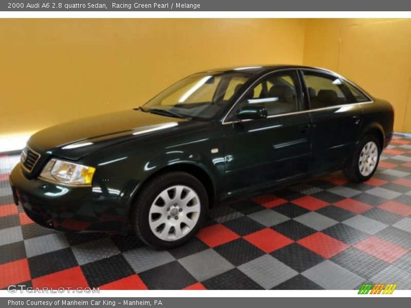 Racing Green Pearl / Melange 2000 Audi A6 2.8 quattro Sedan