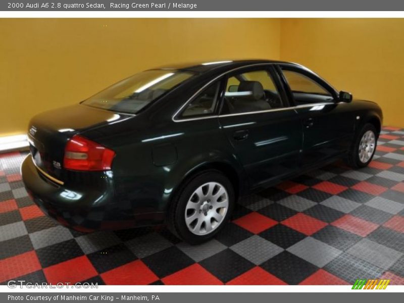 Racing Green Pearl / Melange 2000 Audi A6 2.8 quattro Sedan