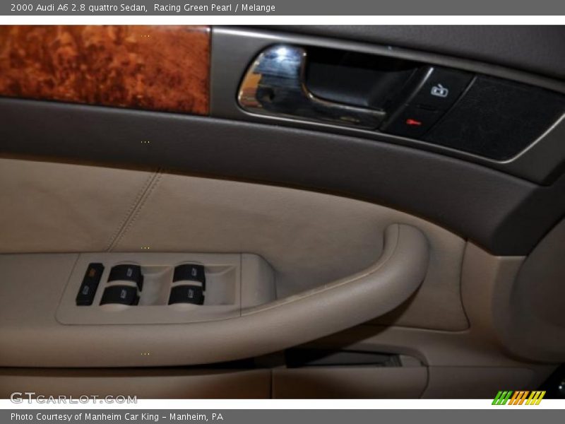 Racing Green Pearl / Melange 2000 Audi A6 2.8 quattro Sedan