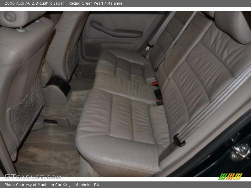  2000 A6 2.8 quattro Sedan Melange Interior