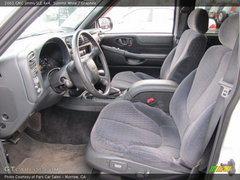  2001 Jimmy SLE 4x4 Graphite Interior