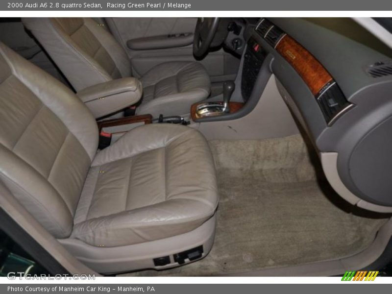  2000 A6 2.8 quattro Sedan Melange Interior