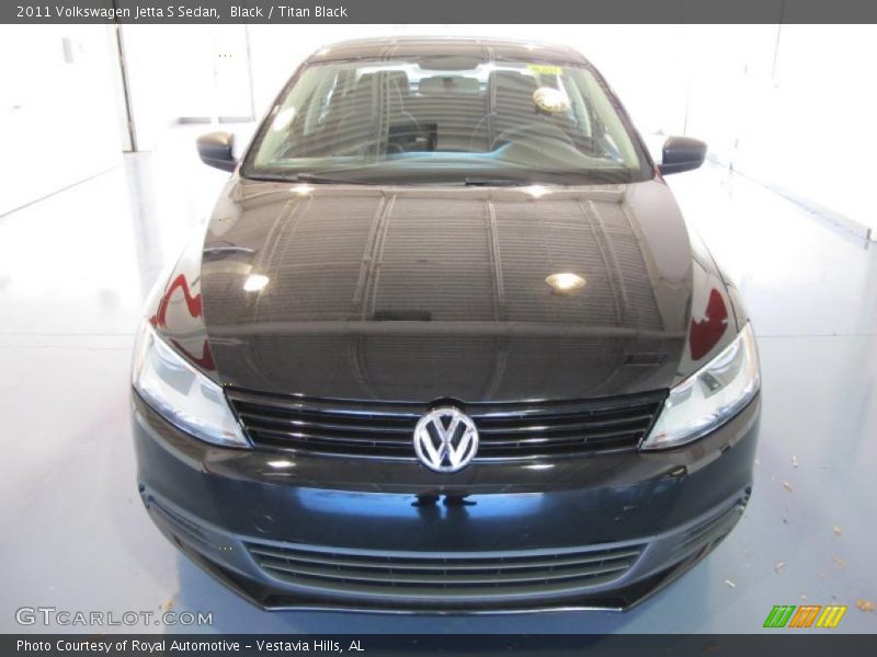 Black / Titan Black 2011 Volkswagen Jetta S Sedan