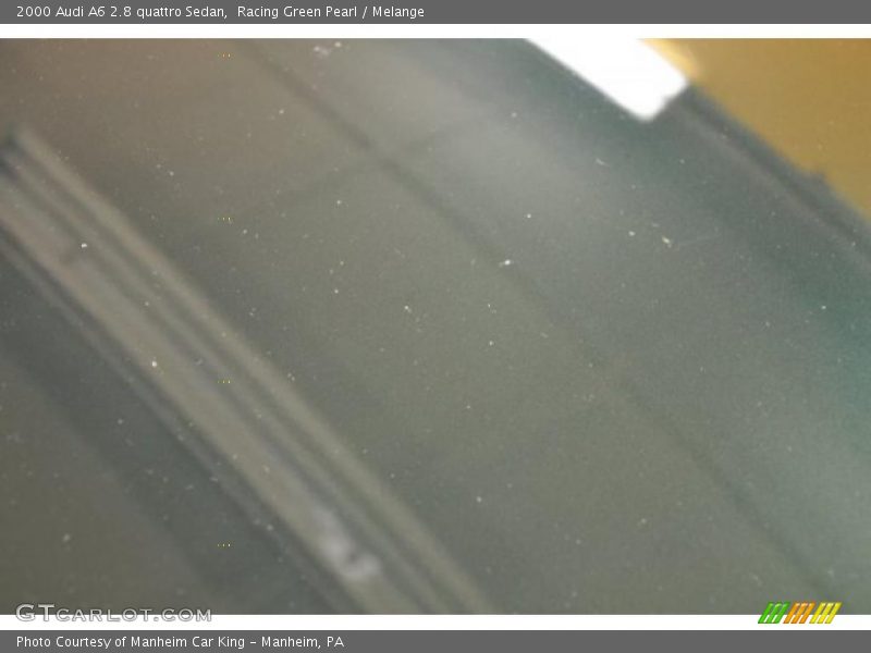 Racing Green Pearl / Melange 2000 Audi A6 2.8 quattro Sedan
