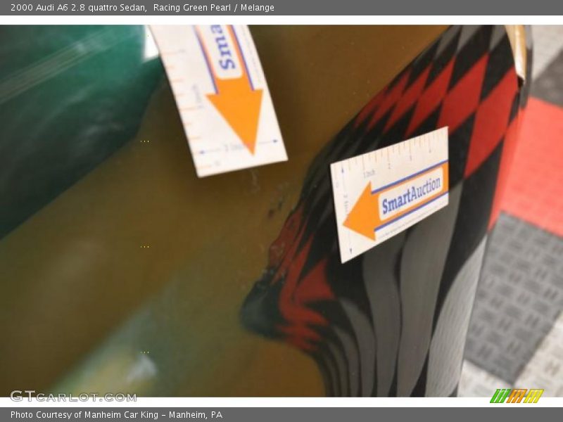 Racing Green Pearl / Melange 2000 Audi A6 2.8 quattro Sedan