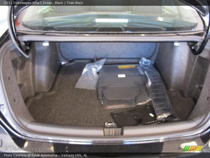 Black / Titan Black 2011 Volkswagen Jetta S Sedan