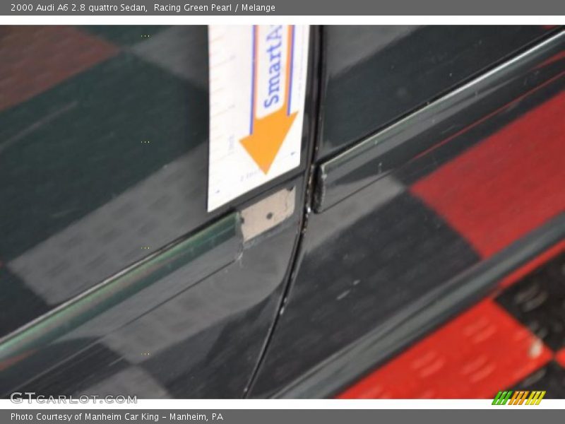 Racing Green Pearl / Melange 2000 Audi A6 2.8 quattro Sedan