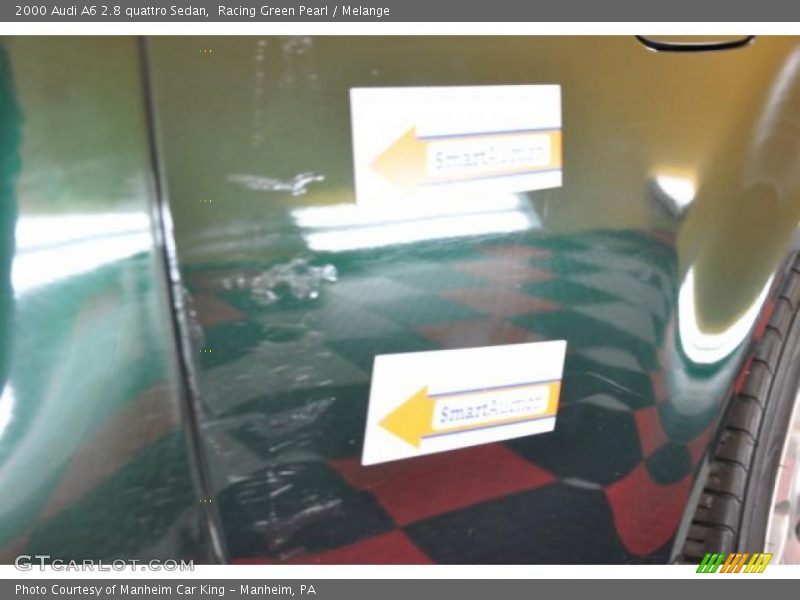 Racing Green Pearl / Melange 2000 Audi A6 2.8 quattro Sedan