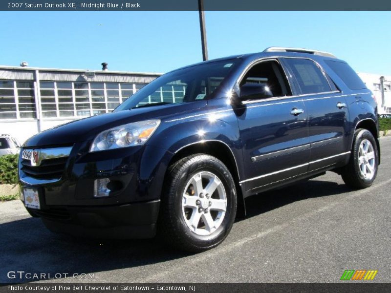 Midnight Blue / Black 2007 Saturn Outlook XE