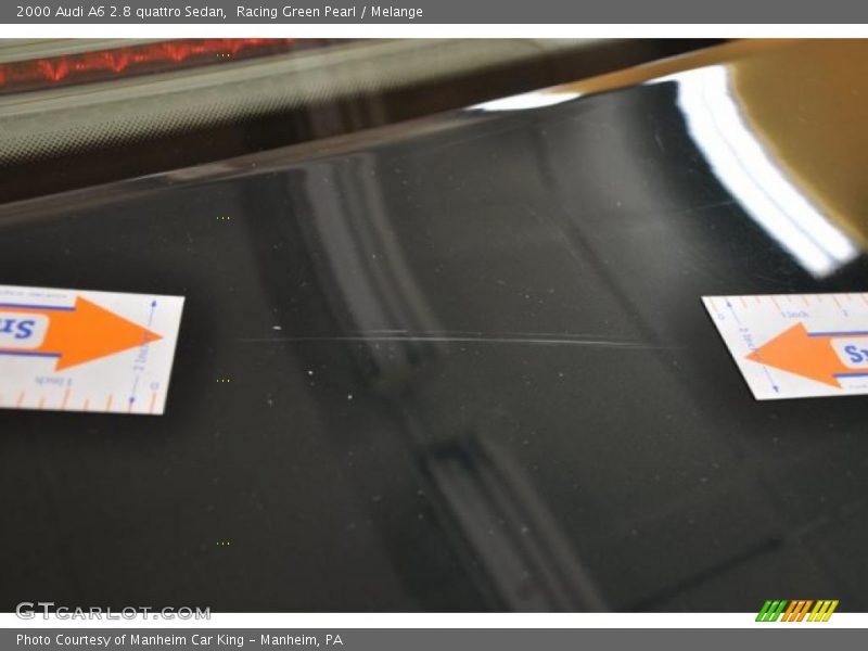 Racing Green Pearl / Melange 2000 Audi A6 2.8 quattro Sedan