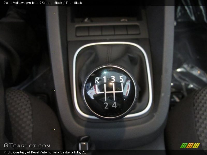  2011 Jetta S Sedan 5 Speed Manual Shifter