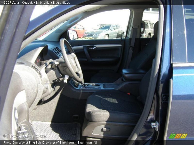 Midnight Blue / Black 2007 Saturn Outlook XE