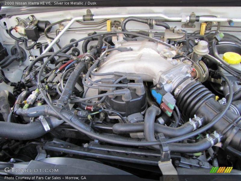 Silver Ice Metallic / Dusk 2000 Nissan Xterra XE V6
