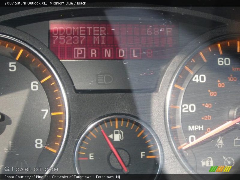 Midnight Blue / Black 2007 Saturn Outlook XE