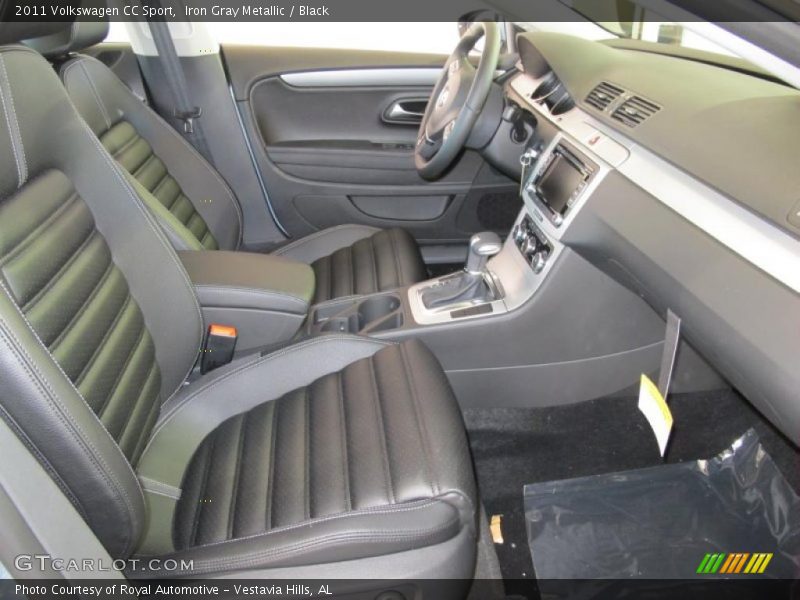  2011 CC Sport Black Interior
