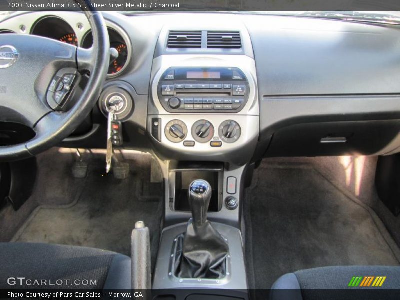Sheer Silver Metallic / Charcoal 2003 Nissan Altima 3.5 SE