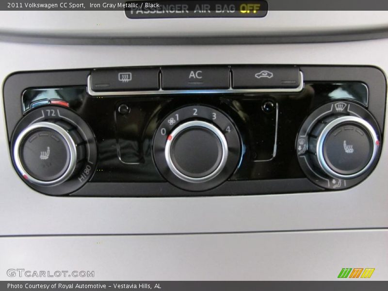 Controls of 2011 CC Sport