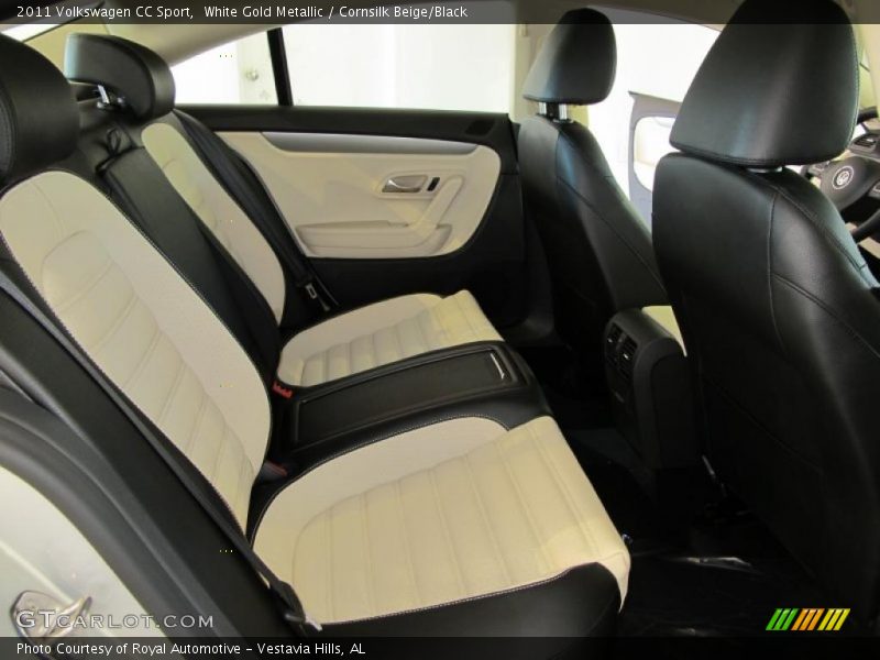  2011 CC Sport Cornsilk Beige/Black Interior