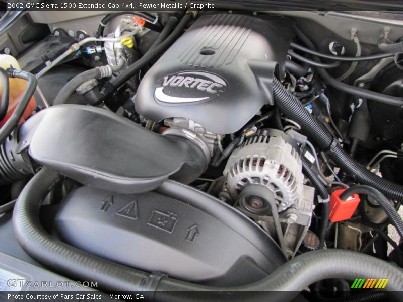  2002 Sierra 1500 Extended Cab 4x4 Engine - 5.3 Liter OHV 16-Valve V8