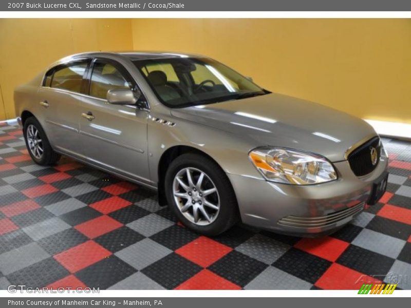 Sandstone Metallic / Cocoa/Shale 2007 Buick Lucerne CXL