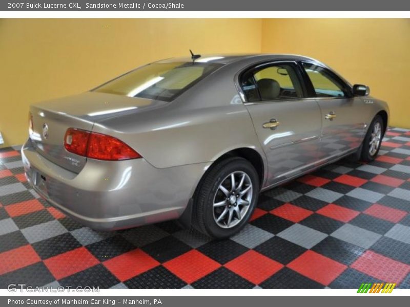 Sandstone Metallic / Cocoa/Shale 2007 Buick Lucerne CXL