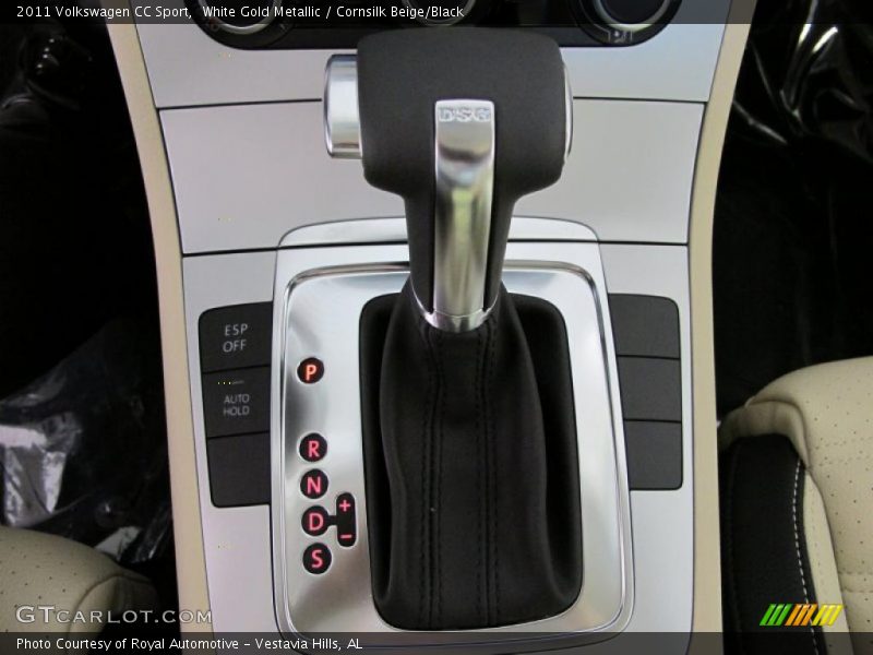  2011 CC Sport 6 Speed DSG Dual-Clutch Automatic Shifter