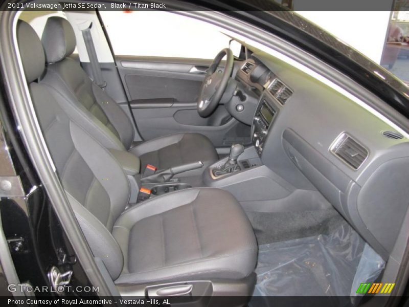  2011 Jetta SE Sedan Titan Black Interior