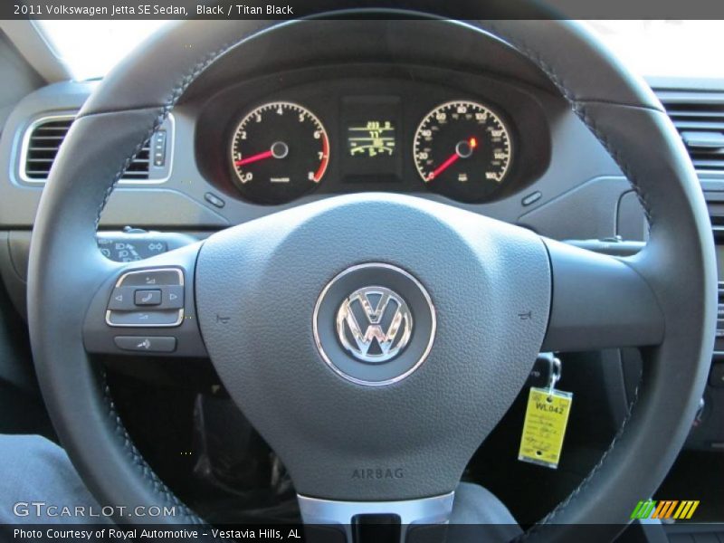  2011 Jetta SE Sedan Steering Wheel