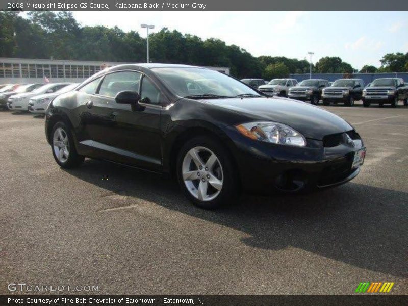 Kalapana Black / Medium Gray 2008 Mitsubishi Eclipse GS Coupe
