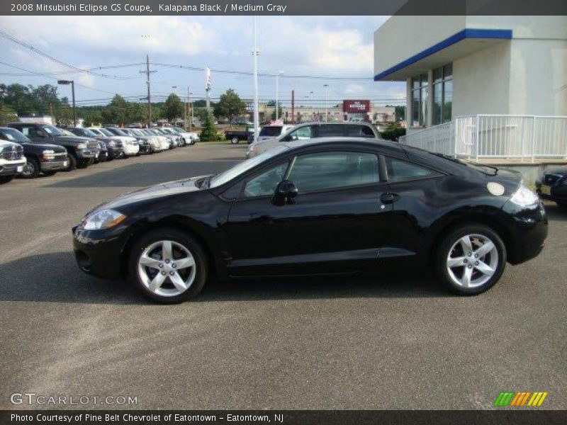 Kalapana Black / Medium Gray 2008 Mitsubishi Eclipse GS Coupe