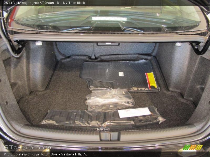 2011 Jetta SE Sedan Trunk
